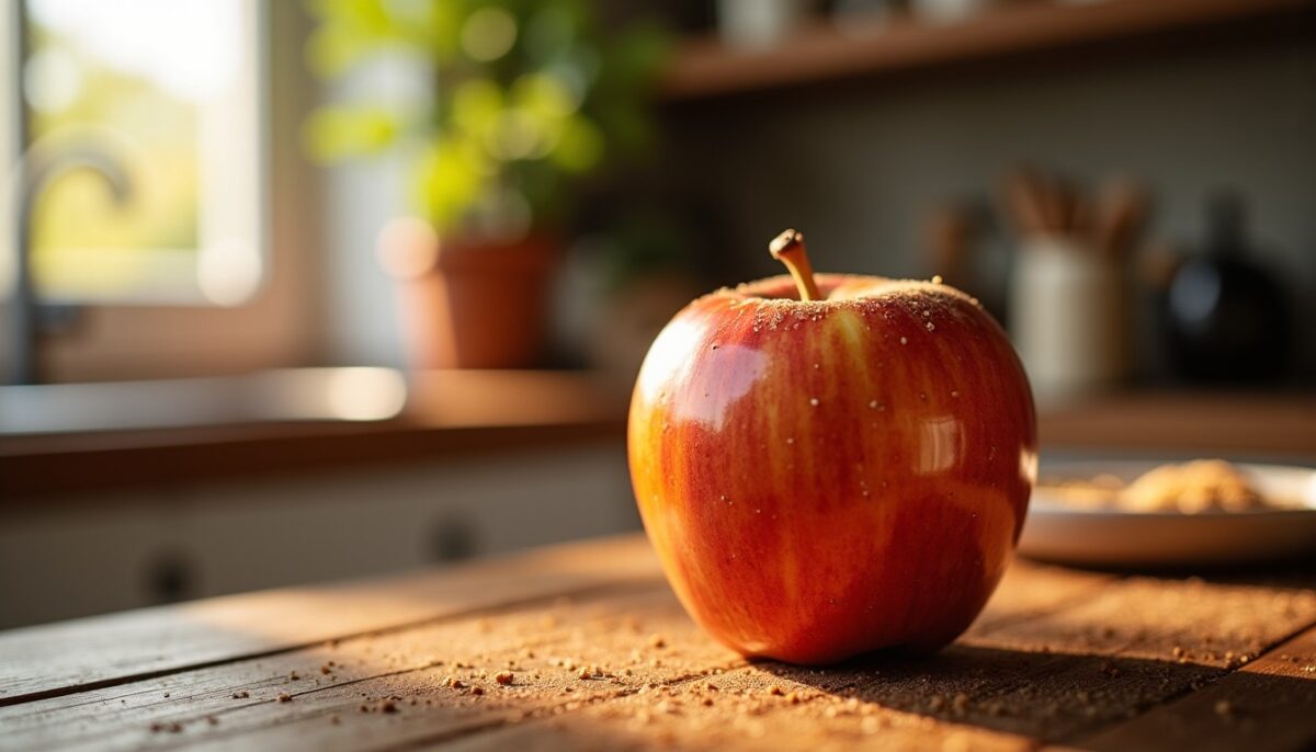 Pomme au four fondante : une douceur naturellement sucrée et ultra simple à réaliser Pomme au four fondante : une douceur naturellement sucrée et ultra simple à réaliser