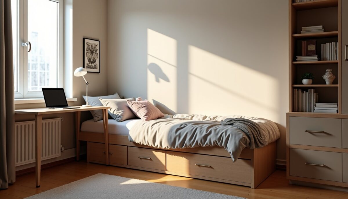 Optimiser un petit espace : conseils pour une chambre cosy et parfaitement fonctionnelle