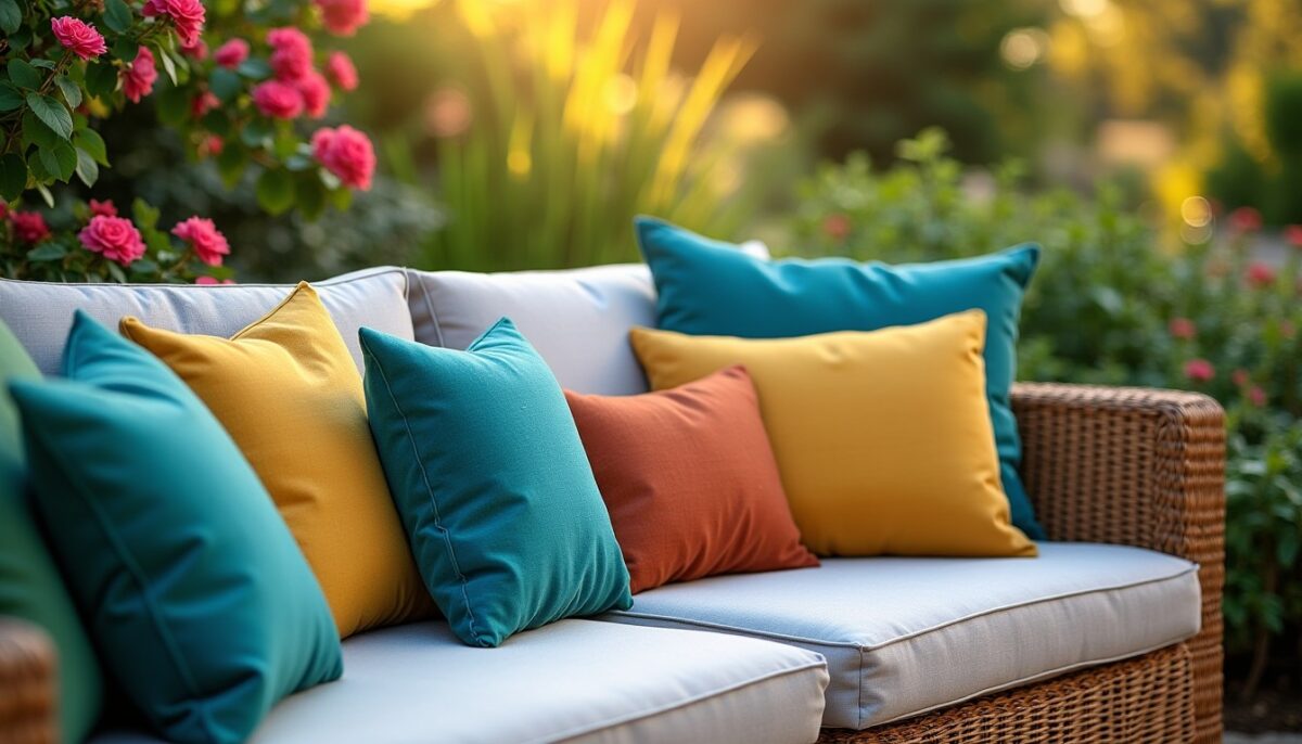 Comment choisir les coussins idéaux pour sublimer votre salon de jardin ?