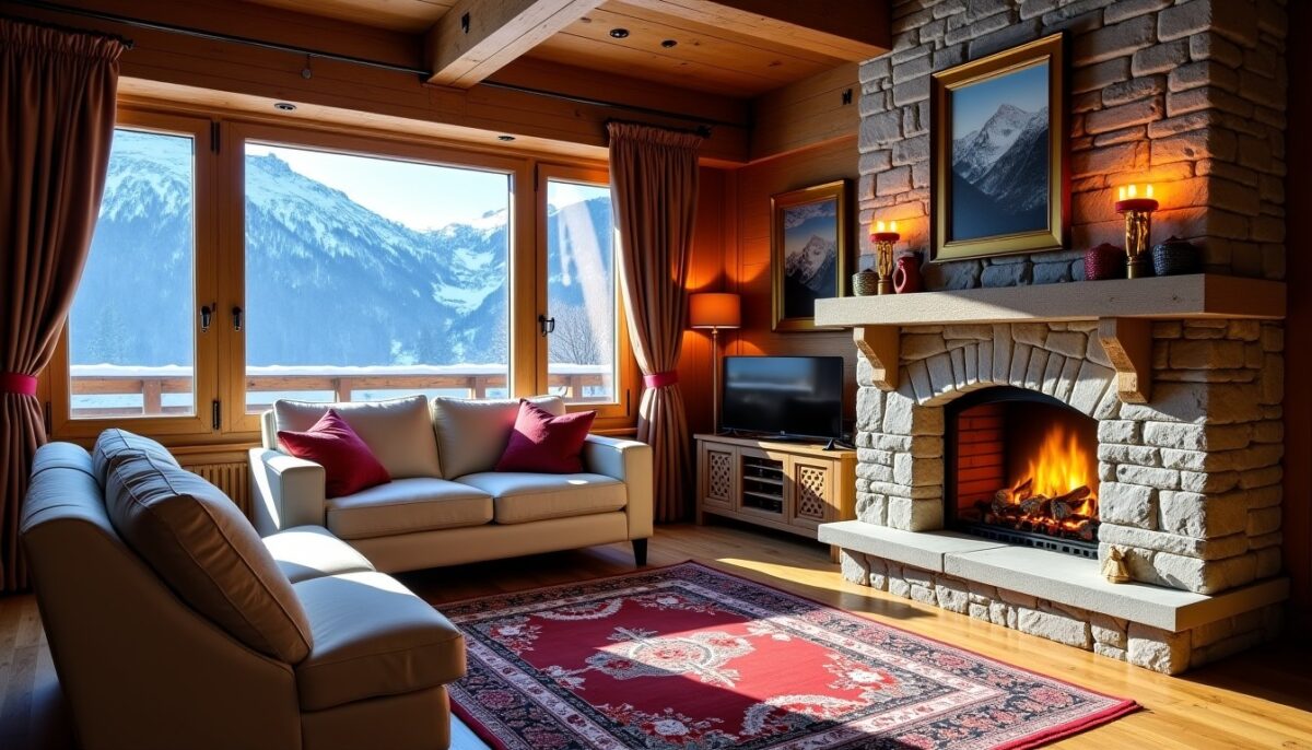 Décoration de chalet à Megève : les secrets des locations les plus prisées