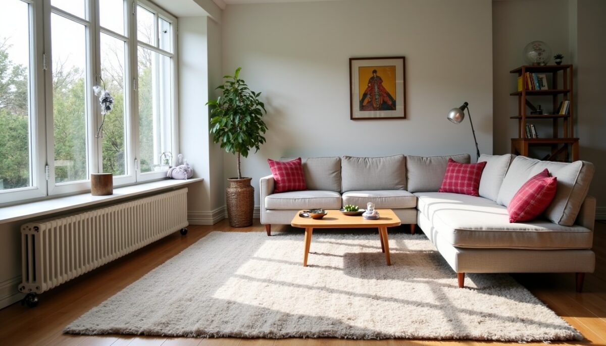 Comment intégrer harmonieusement un grand tapis à la décoration de votre salon : conseils pratiques