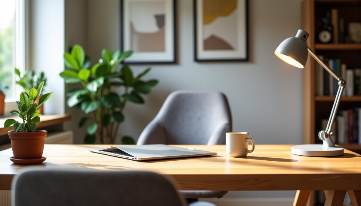 Aménager un bureau à la maison : l'équilibre parfait entre confort et efficacité