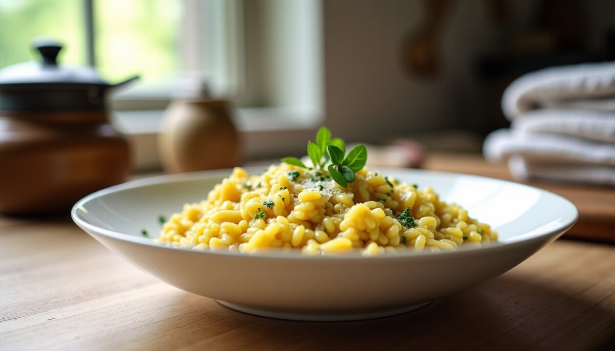 Risotto : quelle dose de riz prévoir par convive pour un plat réussi ? Risotto : quelle dose de riz prévoir par convive pour un plat réussi ?