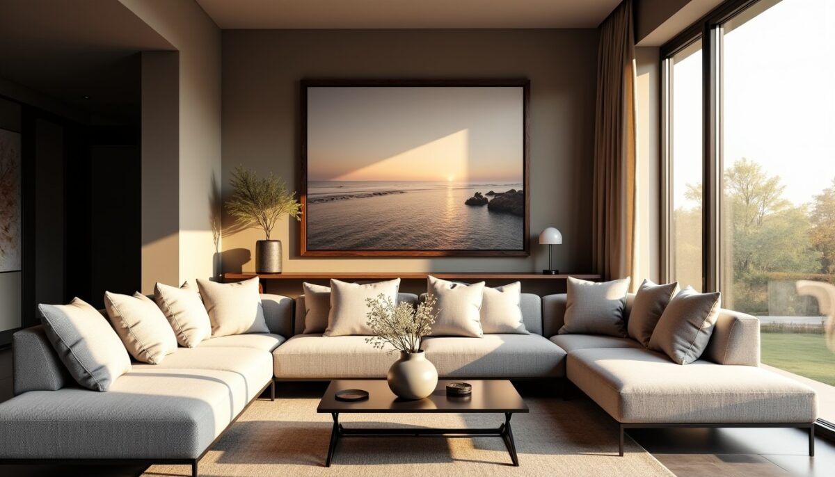 Salon : Sublimez votre espace avec un grand cadre photo personnalisé pour une ambiance inoubliable Salon : Sublimez votre espace avec un grand cadre photo personnalisé pour une ambiance inoubliable